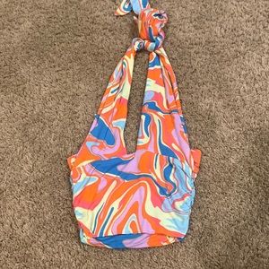 Crop top. Pacsun. Small. Multicolor